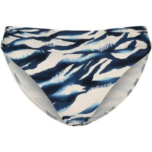 Cyell bikinibroekje Wave Water donkerblauw/lichtroze