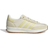 adidas - Sportswear Sneakers - Wonder White / Powder Yellow / Warm Vanilla - Vetersluiting