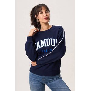 Miss Etam sweater donkerblauw