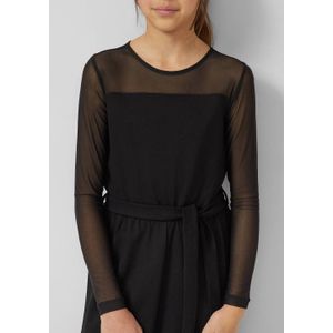 s.Oliver jumpsuitzwart wide leg