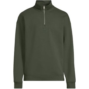 HUGO - Durty244 - Sweater - Donkergroen - 100% Katoen