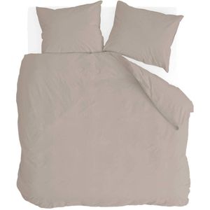 Walra linnen dekbedovertrek lits-jumeaux beige (240x220 cm)