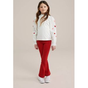 WE Fashion legging rood