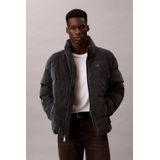 Calvin Klein Jeans - Gewatteerd Jack - Corduroy - Opstaande Kraag