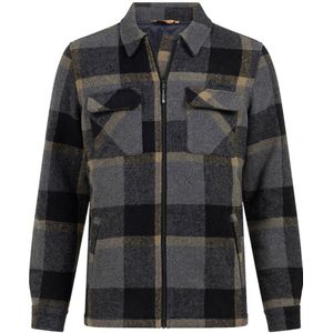 Life-Line - Bello - Overshirt - Grijs - Gewatteerd Flanel