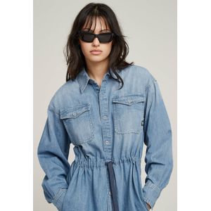 G-STAR spijkerjurk light blue denim