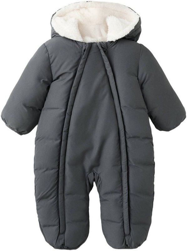 Mango - Kids Jas - Met Capuchon - Teddy Details