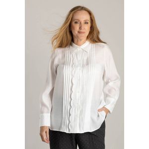 YEST CURVE - Halina - Blouse - Off White