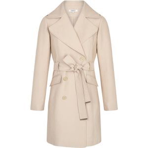 Morgan trenchcoat jas met ceintuur beige