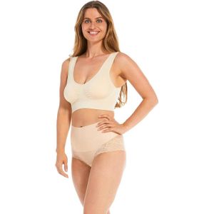 MAGIC Bodyfashion corrigerende slip Tummy Shaper Lace beige