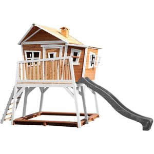 Axi Max Playhouse Brown/white - Grey slide