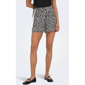 ONLY regular waist casual short zwart