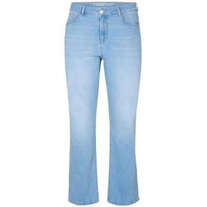 Miss Etam Plus straight jeans 502 Bleached denim