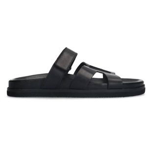 Manfield slippers zwart