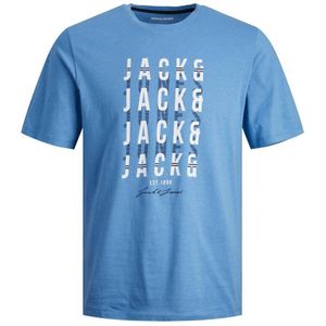 JACK & JONES T-shirt JJDELVIN met printopdruk pacific coast