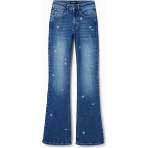 Desigual flared jeans medium blue denim