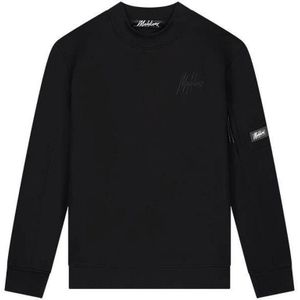 Malelions sweater met logo black