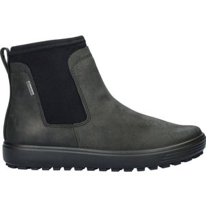 Ecco Soft 7 Tred nubuck enkelboots zwart