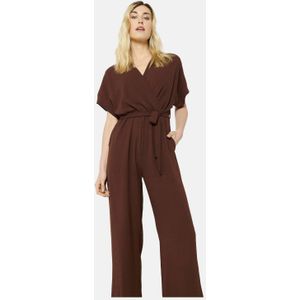 LOLALIZA jumpsuit donkerbruin
