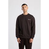 America Today - Sean Crew - Heren Trui - Donkerbruin - Relaxed Fit