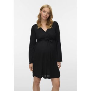 MAMALICIOUS - MLMAEVE - Jurk - Zwart - Met Borstvoedingsfunctie