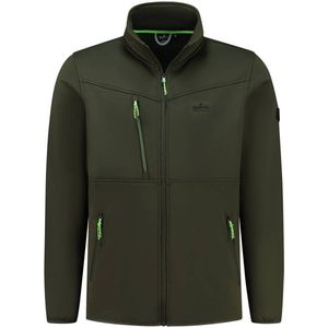 Kjelvik outdoorvest Alwin donkergroen