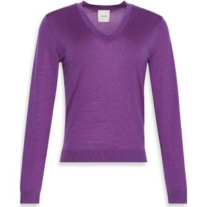 Calvin Klein gebreide trui met wol paars