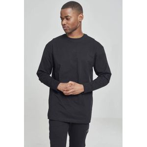 Urban Classics regular fit longsleeve zwart