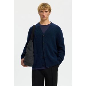 Wolmix - Cardigan - V-hals - Knoopsluiting - Relaxed-fit