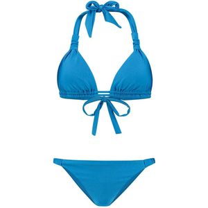 Shiwi voorgevormde triangel bikini Bibi blauw