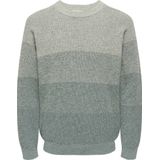 Only & Sons Trui 'ONSBIRK'  grijs / donkergrijs / grijs gemêleerd
