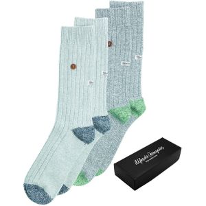 Alfredo Gonzales giftbox sokken - set van 2 blauw