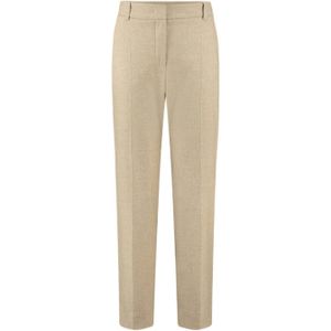 Claudia Sträter straight pantalon beige