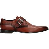 Manfield Black Label Leren Gespschoenen Bruin