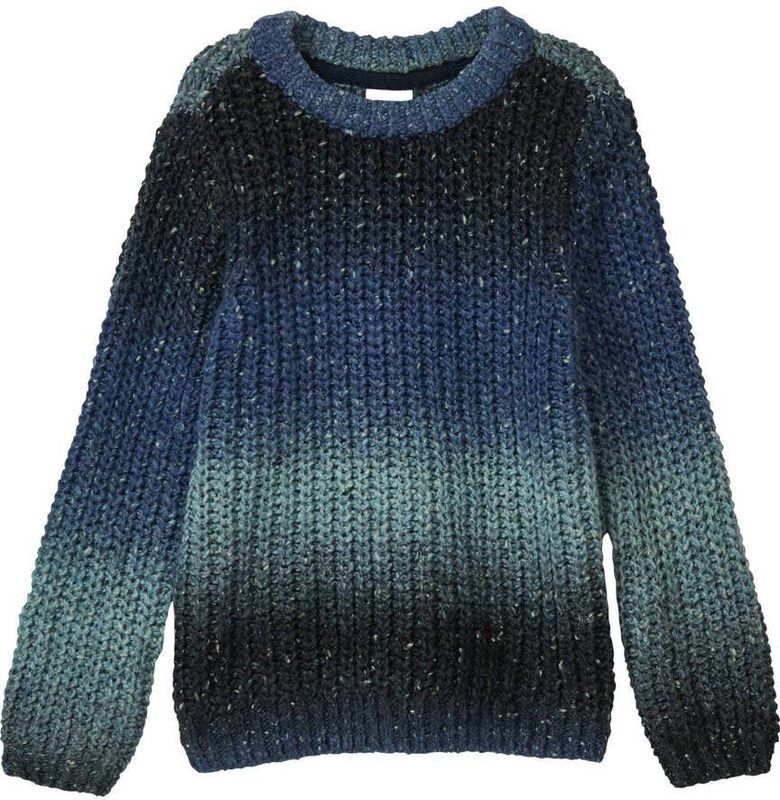 s.Oliver gebreide trui donkerblauw