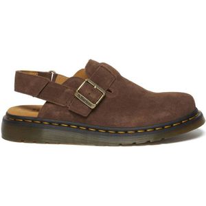 Dr. Martens Jorge II suède clogs donkerbruin