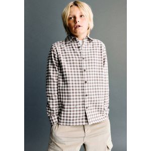 Mango Kids - Overhemd - Ruitprint - Lange Mouwen