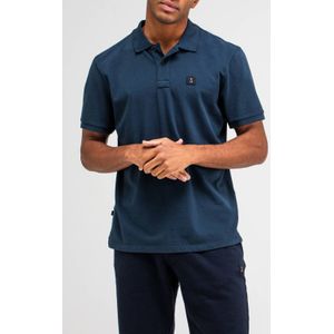 Butcher of Blue polo donkerblauw