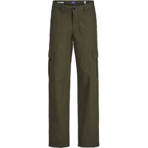 JACK & JONES JUNIOR cargobroek JPSTBILL olijfgroen