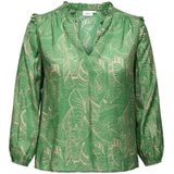 ONLY CARMAKOMA top CARBETSEY met all over print groen/beige