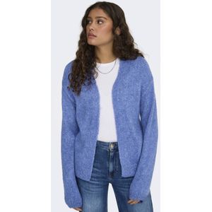 JDY vest blauw gebreid