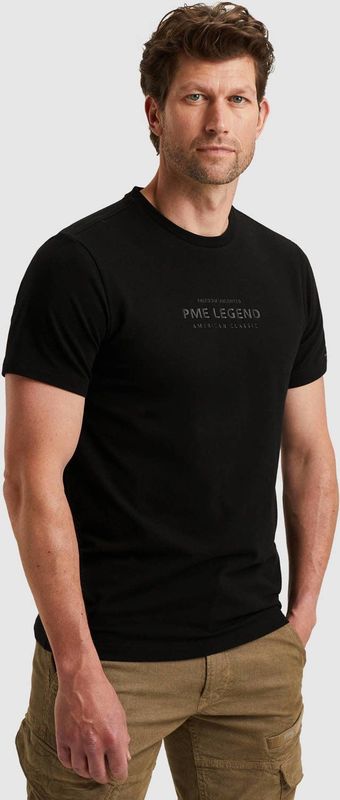 PME Legend - Regular T-shirt - Zwart