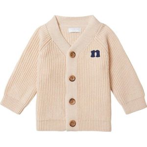 Noppies baby gebreid vest beige