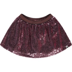 Stains&Stories korte rok met pailletten roze