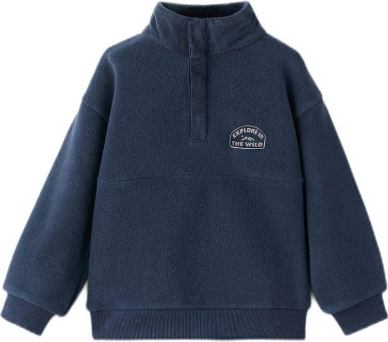 Mango Kids sweater donkerblauw