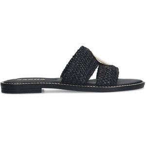 Sacha slippers zwart