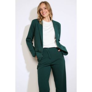 LOLALIZA regular blazer donkergroen