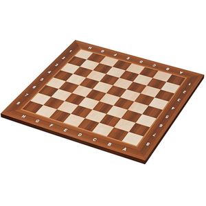 Philos Bordspel London Schaakbord - Veld 40 mm - Hoogwaardig materiaal - Geschikt voor beginners en ervaren schakers