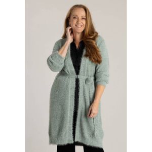 YEST - CURVE Hadea - Vest - Mint Grey/Melange