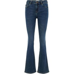 WE Fashion Blue Ridge bootcut jeans dark blue denim